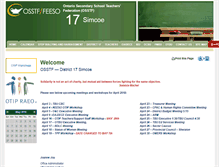 Tablet Screenshot of d17.osstf.ca